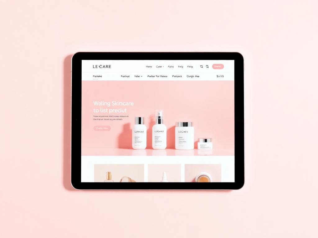 เว็บไซต์เครื่องสำอาง